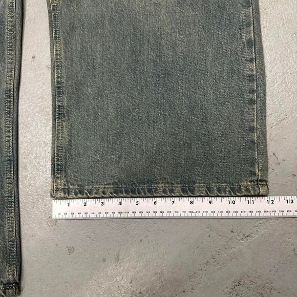 BLUE DESERT WASH Vintage baggy y2k DENIM WAIST 28 - Picture 4 of 7